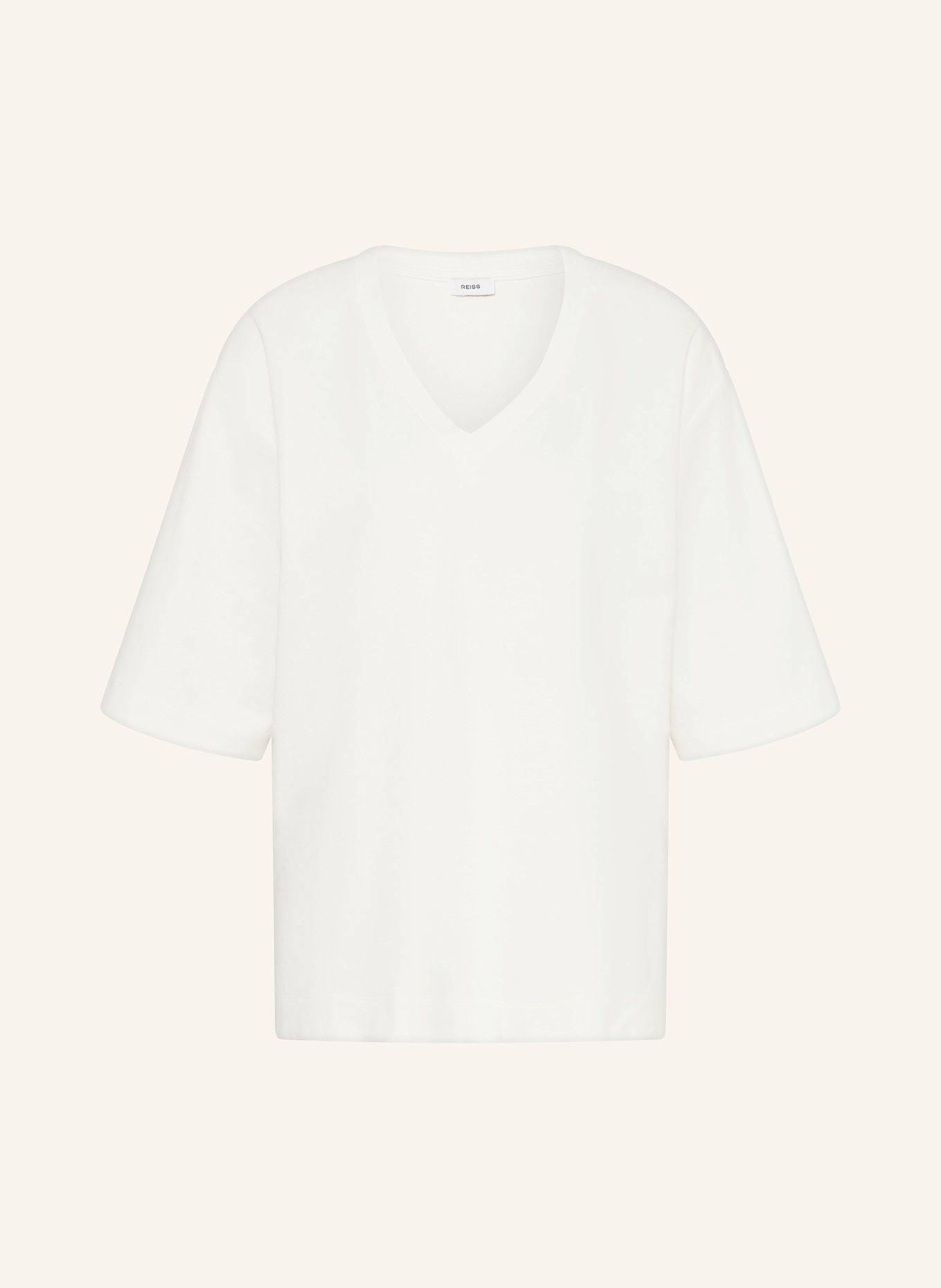 

Рубашка оверсайз аннабель Reiss, белый