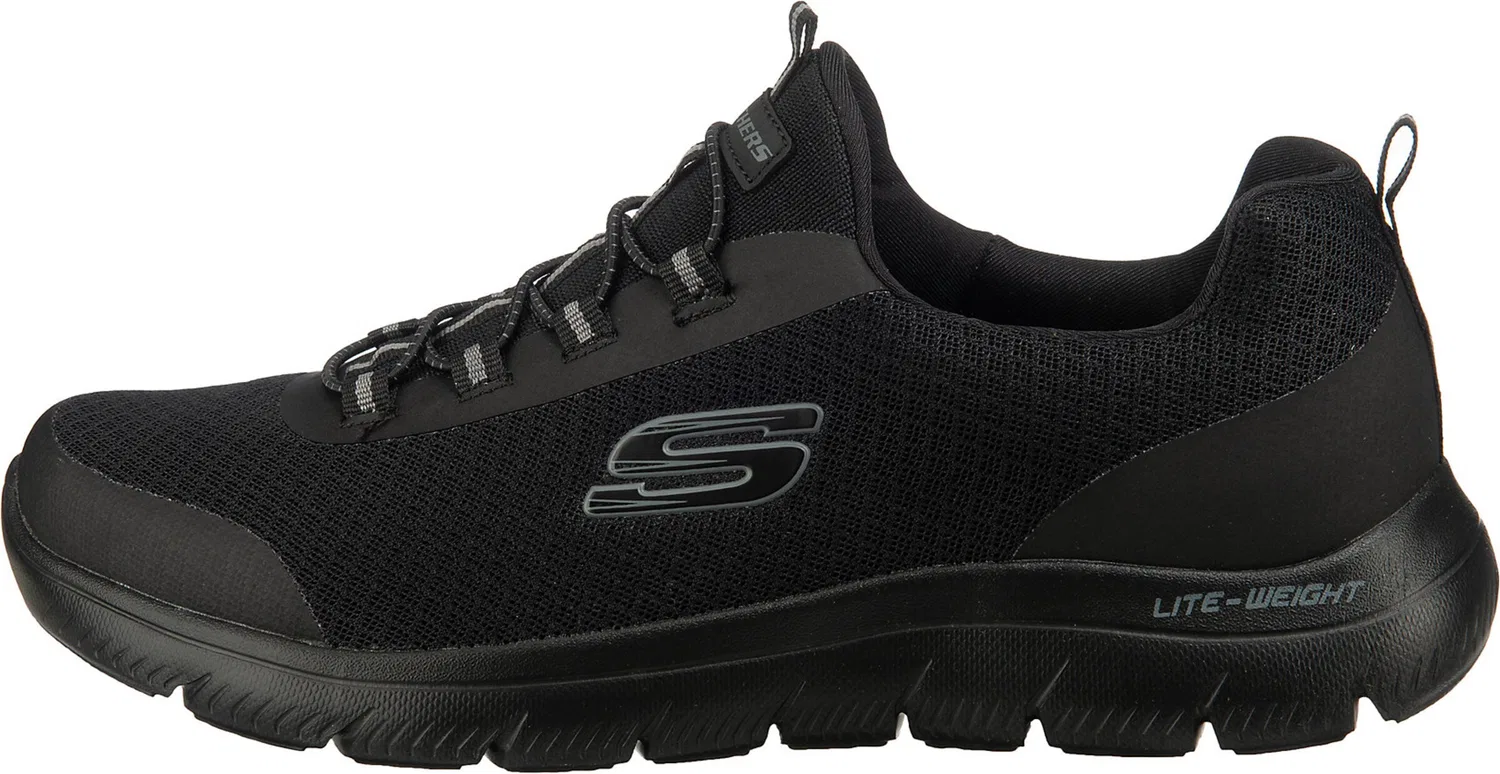 Слипоны 'Summits' Skechers, Black — фото 2