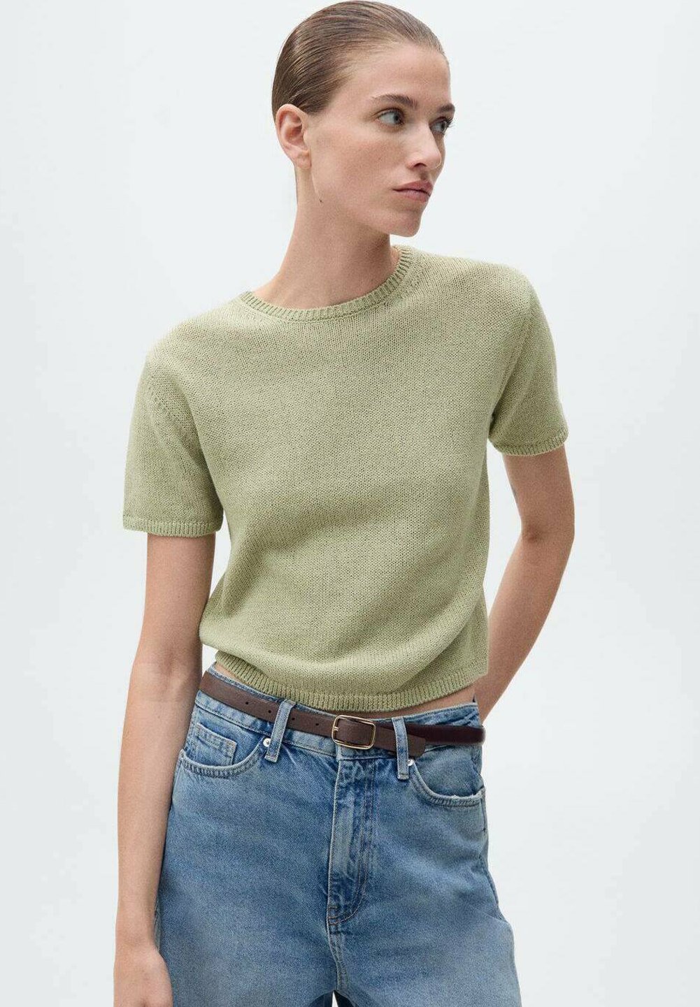 

Базовая футболка MADEANO Mango, светло-зеленый