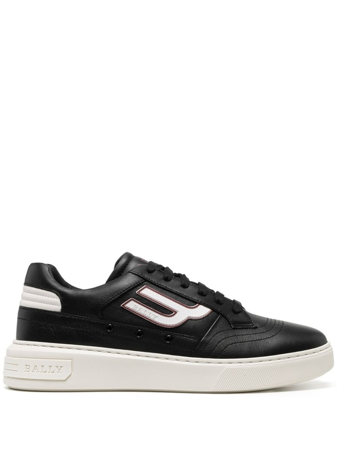 

Bally кроссовки с нашивкой-логотипом, черный