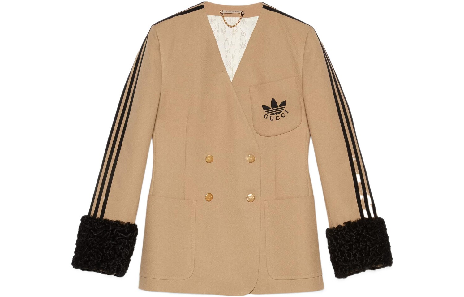 

Куртка Adidas X Gucci, коричневый