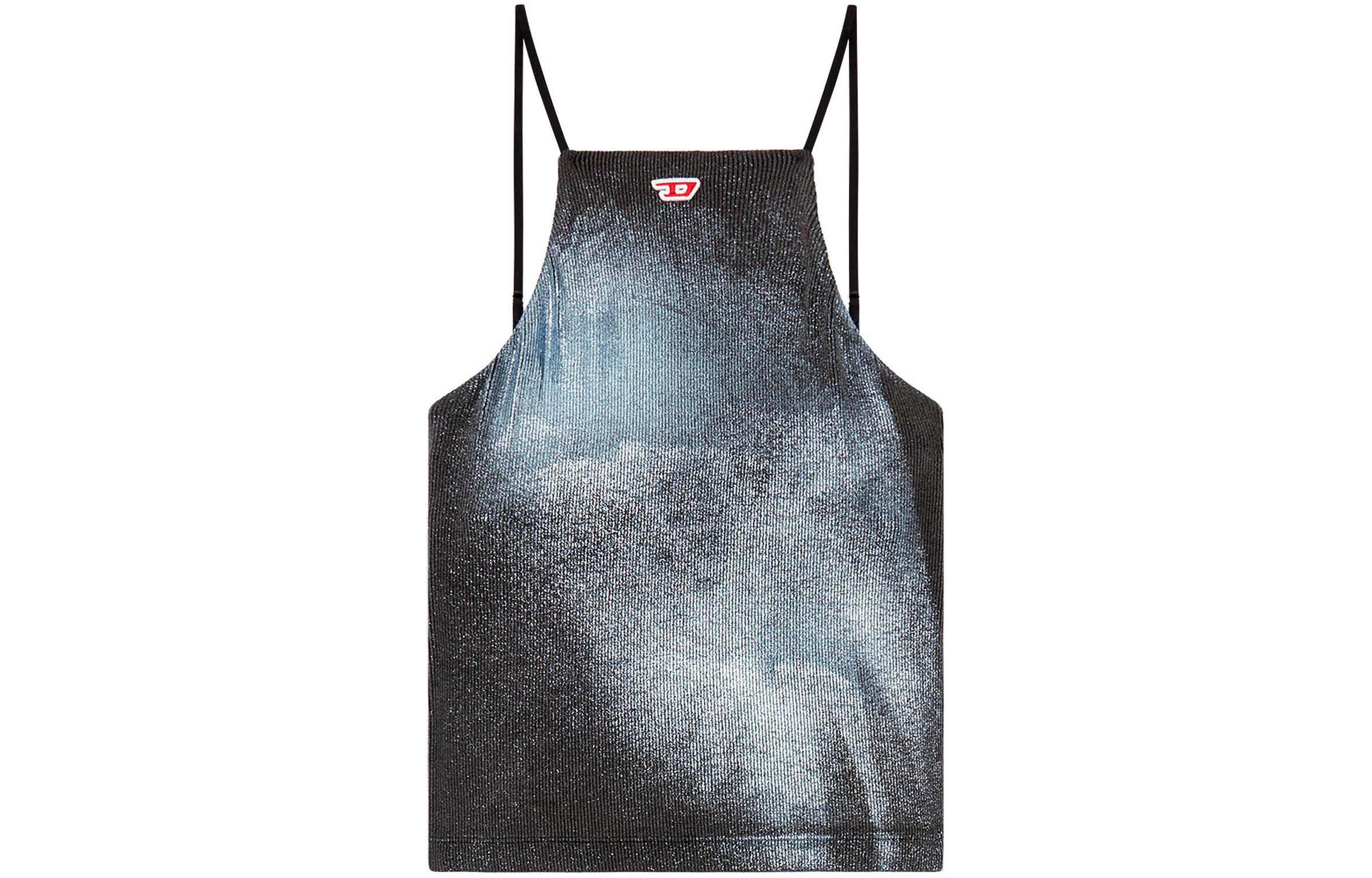 

Футболка T Wami с металлическим эффектом DIESEL, синяя