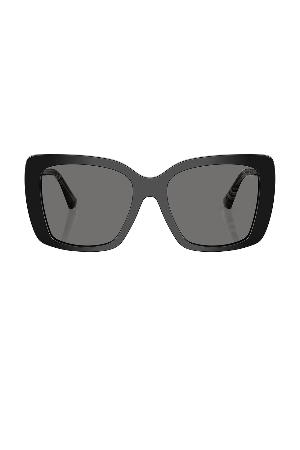 

Квадратные солнцезащитные очки Burberry, black
