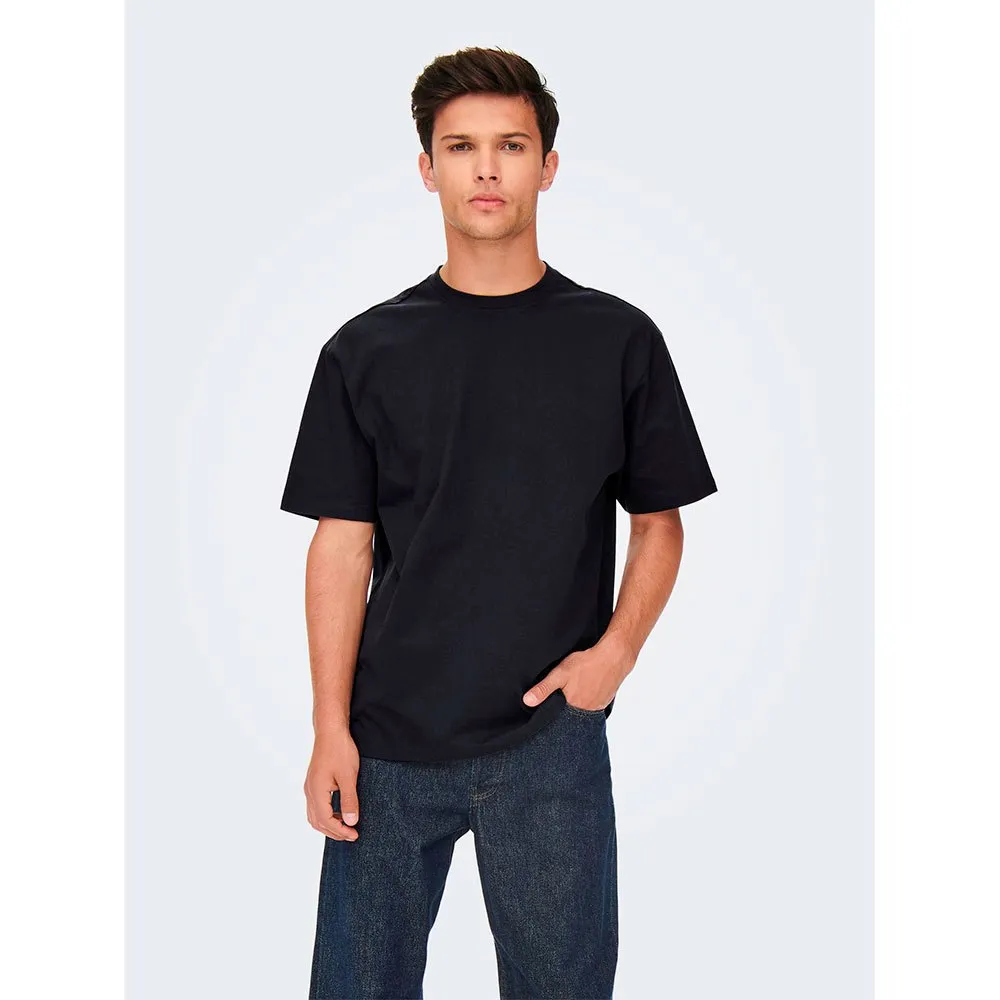 

Футболка с коротким рукавом Only & Sons Fred Relax, черный