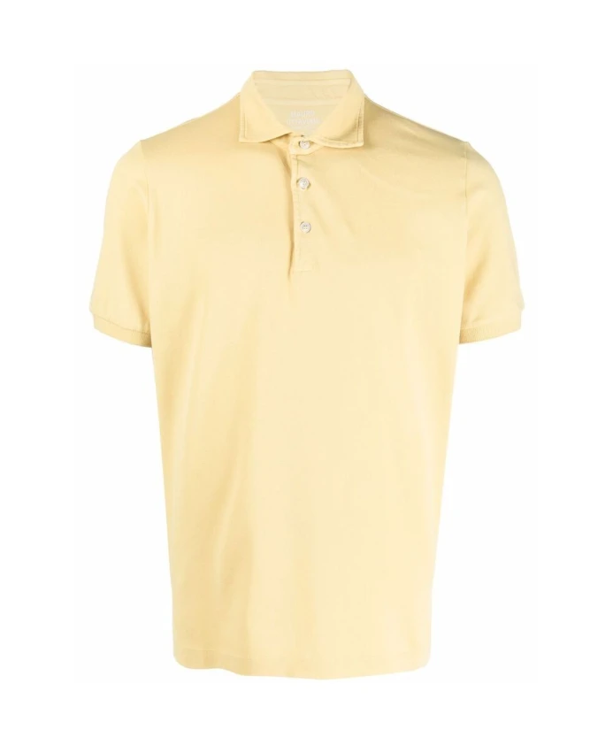 

Поло пастельно-желтого цвета Mauro Ottaviani, желтый