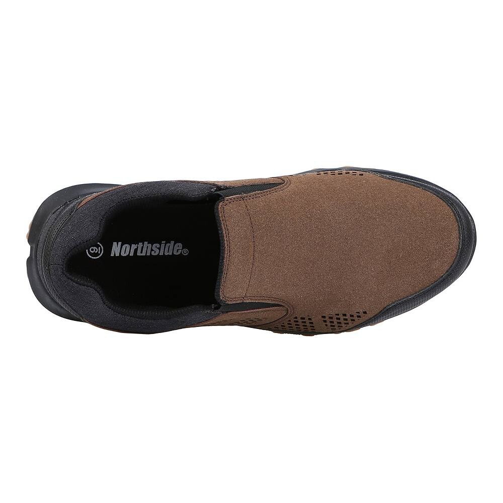 Мужские походные туфли без шнуровки Northside Benton, цвет Brown Black — фото 4