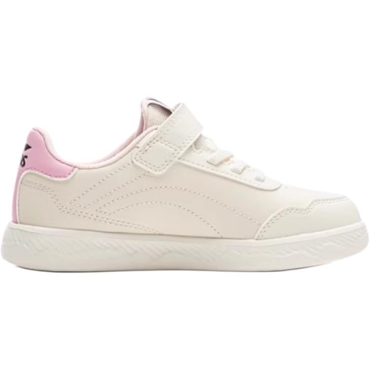 Детские кроссовки для скейтбординга Sportlife Shock Absorbers Low Top для детей от 3 до 7 лет LINING YOUNG, экрю — фото 2