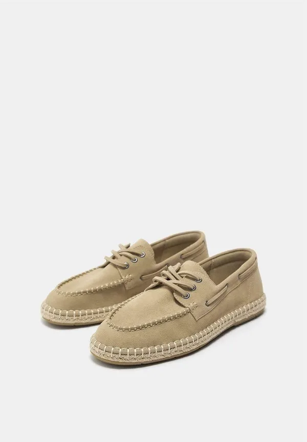 Лоферы Pull&Bear, Beige — фото 2