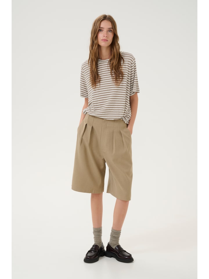 

Футболка LisaMW свободного кроя в полоску Major Brown My Essential Wardrobe