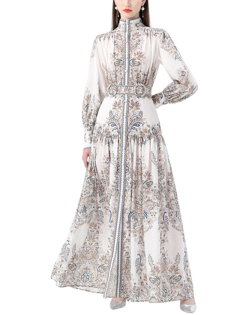 

Платье макси Kaimilan Kaimilan, белый