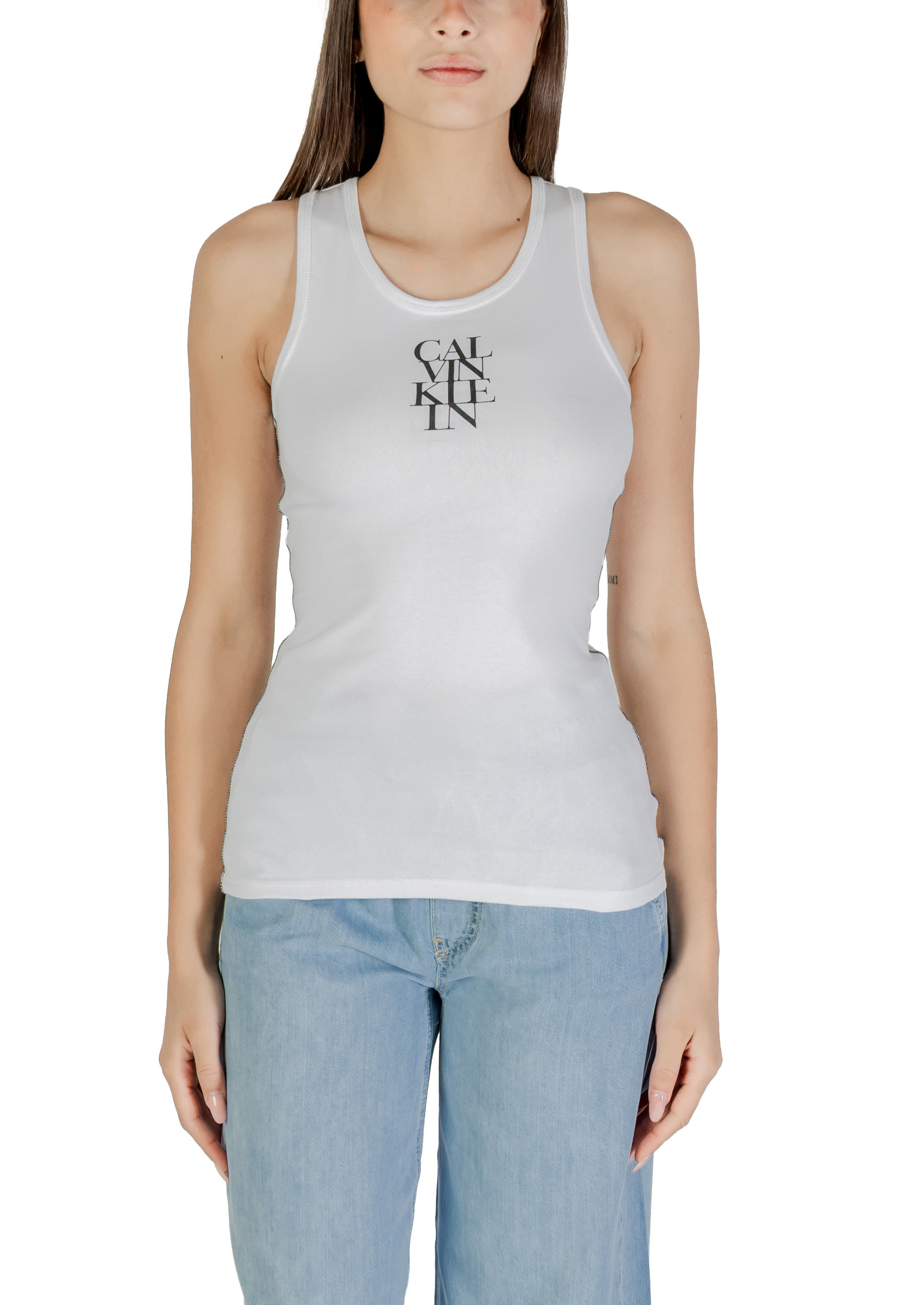 

Майка-топ Calvin Klein Jeans, white