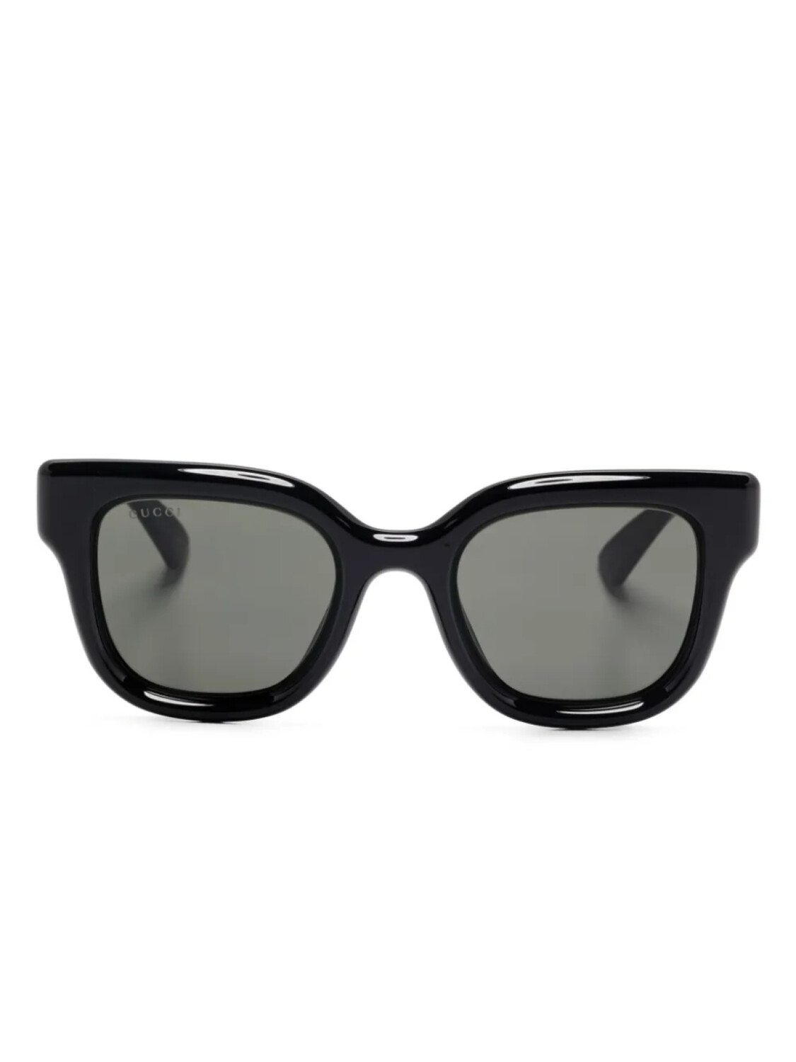 

Gucci Eyewear солнцезащитные очки в квадратной оправе, черный