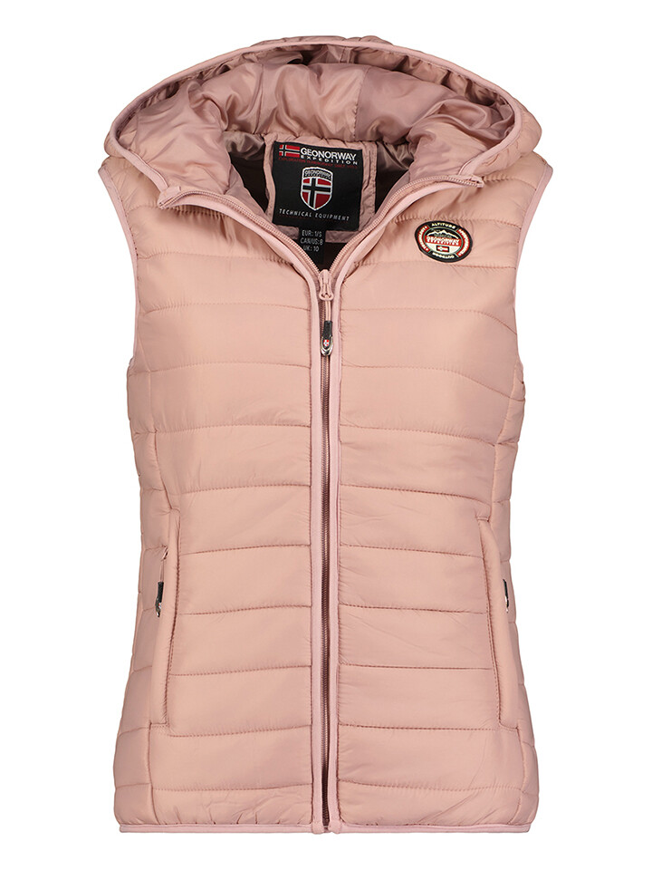 

Утепленный жилет Geographical Norway Vatika, розовый