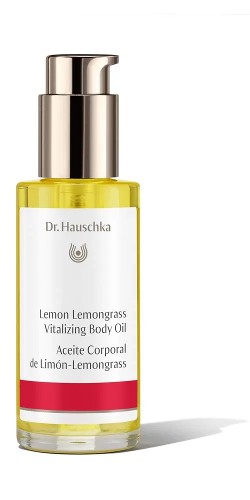 Освежающее масло для тела Dr. Hauschka с лимоном и лемонграссом, 2,5 жидких унции.