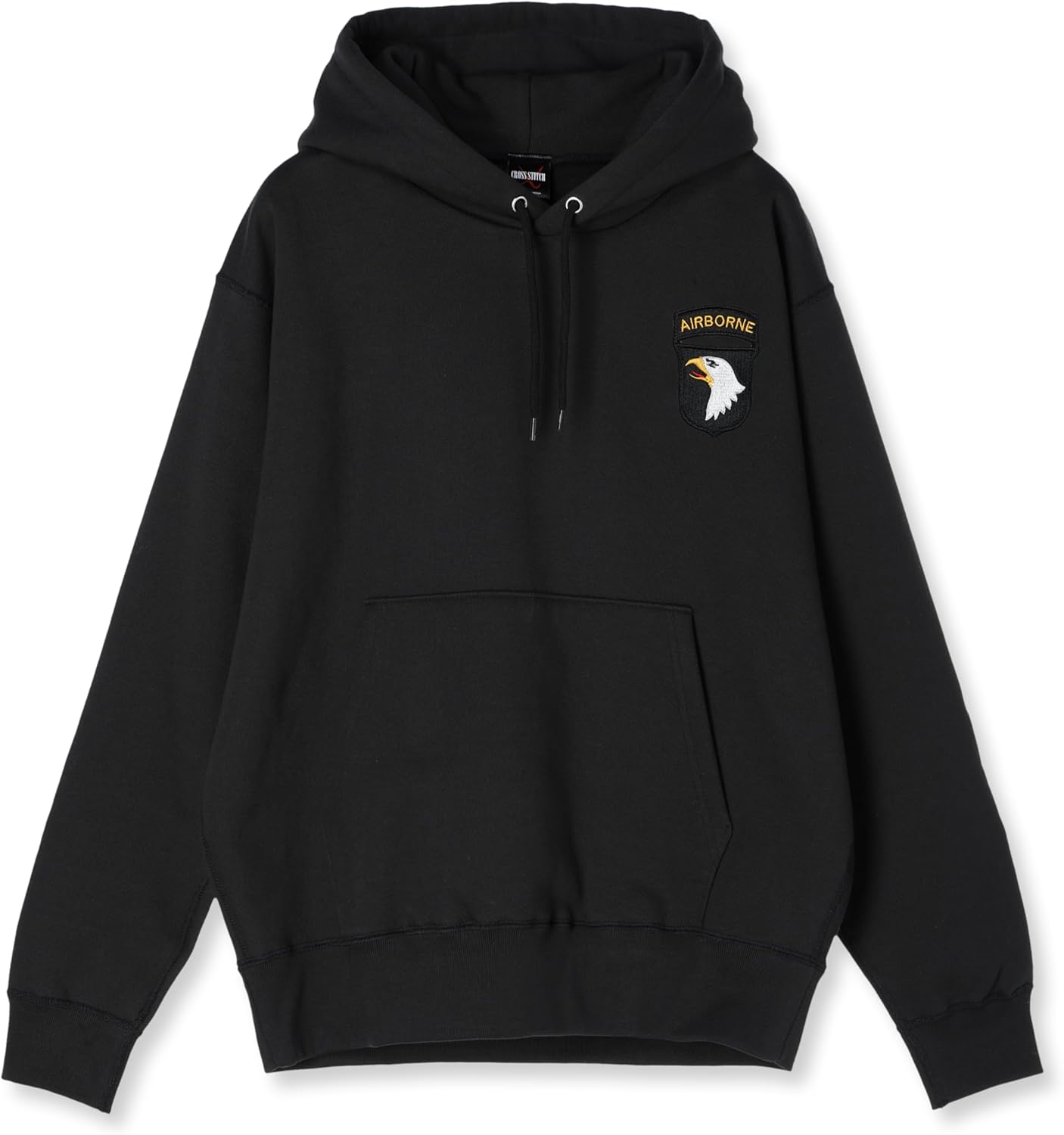 

Толстовка с капюшоном в стиле F, нашивка с гербом армии США, толстовка с флисовой подкладкой, черная F-Style