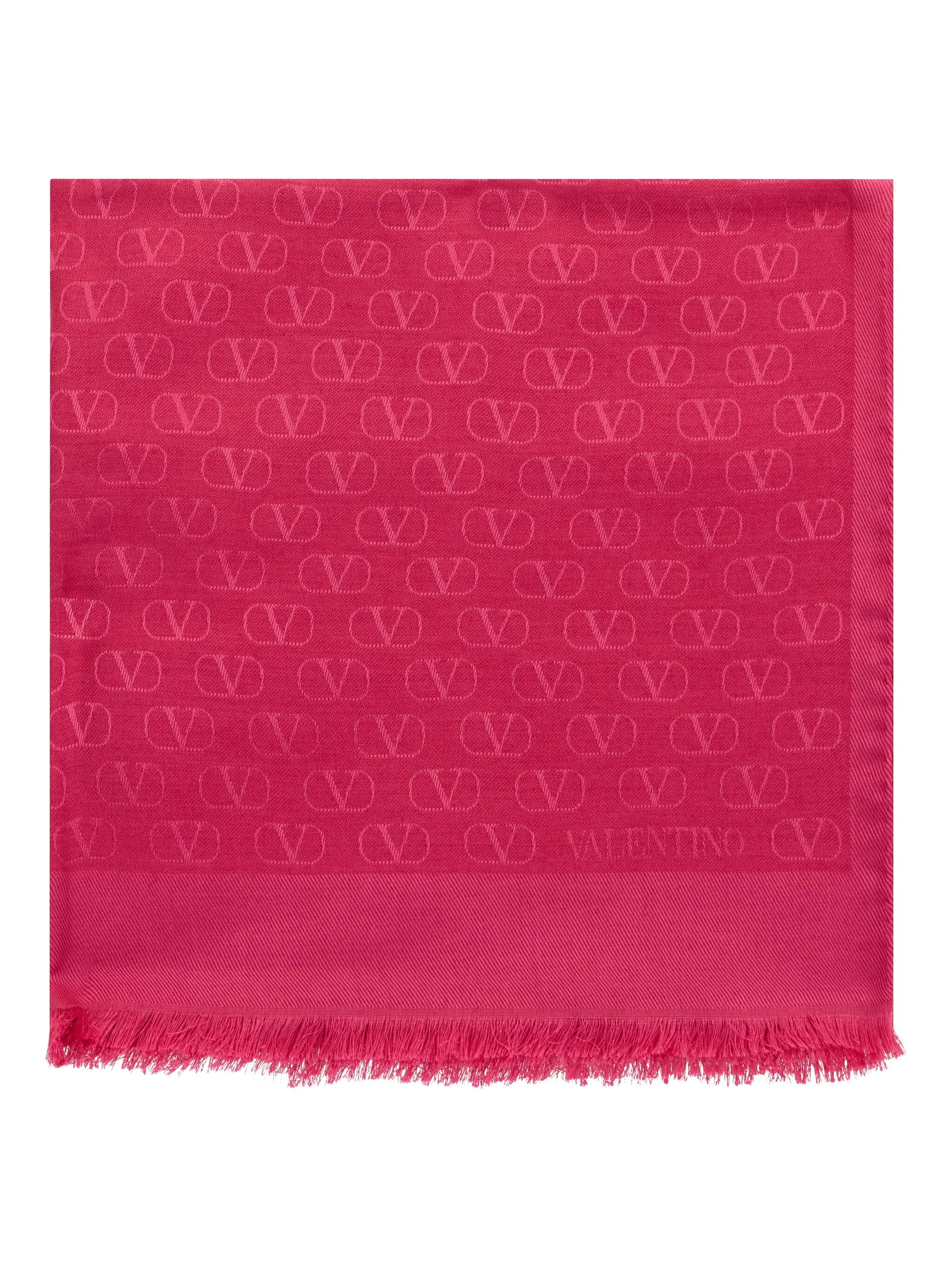 

Шарф с логотипом VLogo Signature Valentino Garavani, розовый