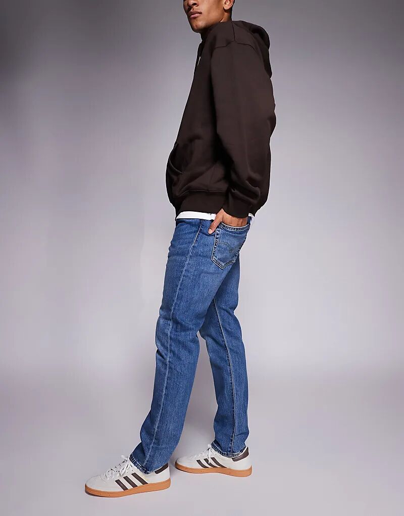 Зауженные джинсы Levi's 502, цвет средневыбеленный — фото 2