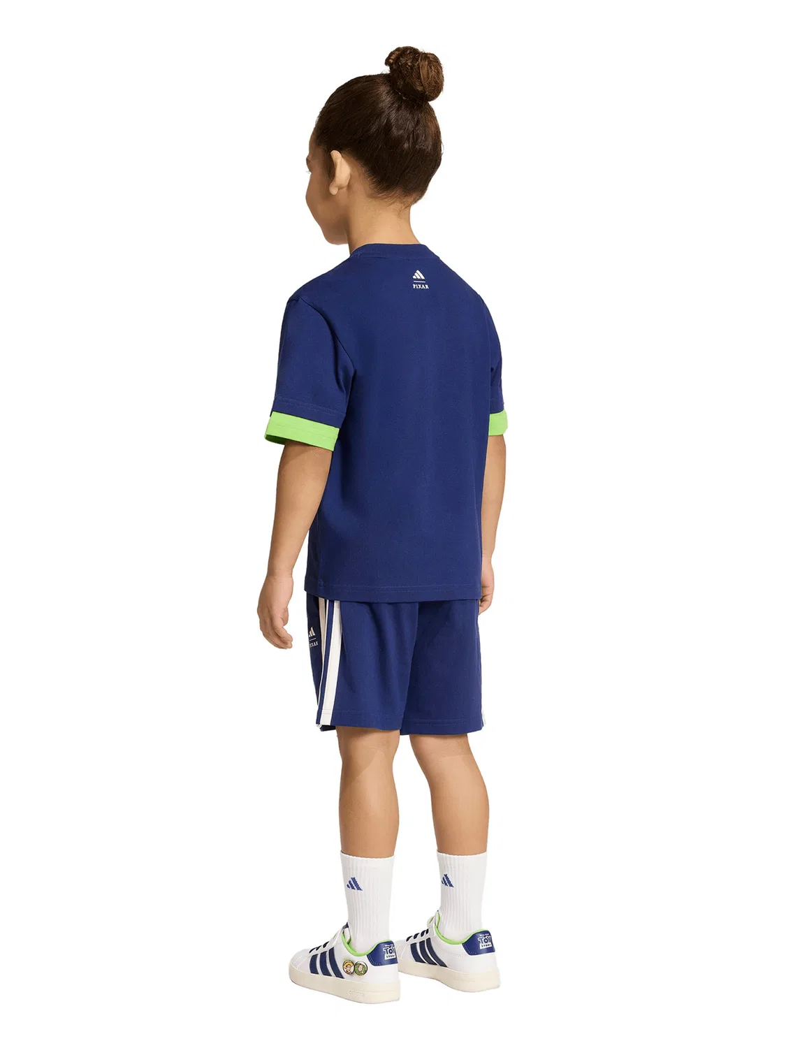 Спортивный костюм Adidas Sportswear LK DY темно-синего цвета — фото 3