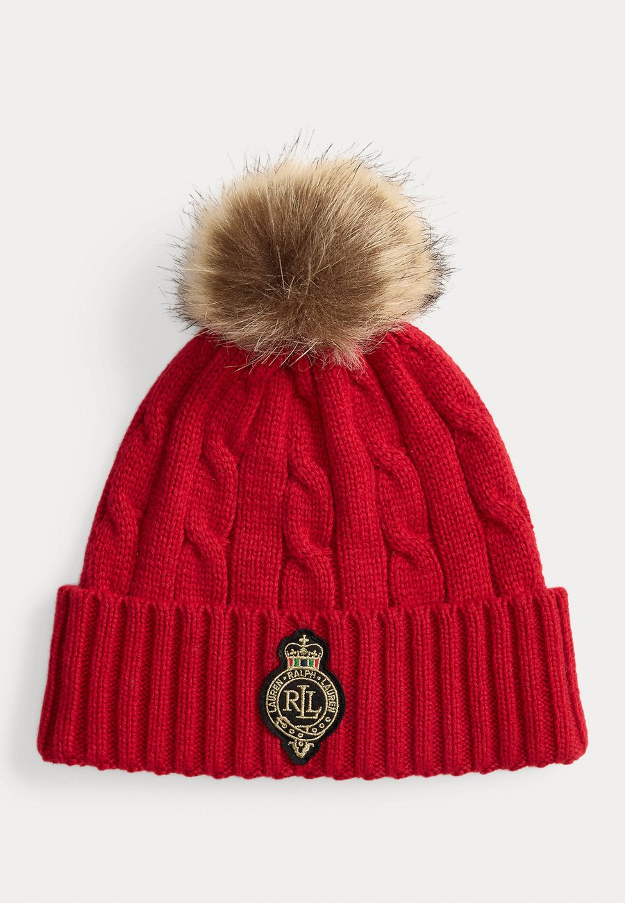 

Шапка Lauren Ralph Lauren CREST PATCH, Ralph Red/Red