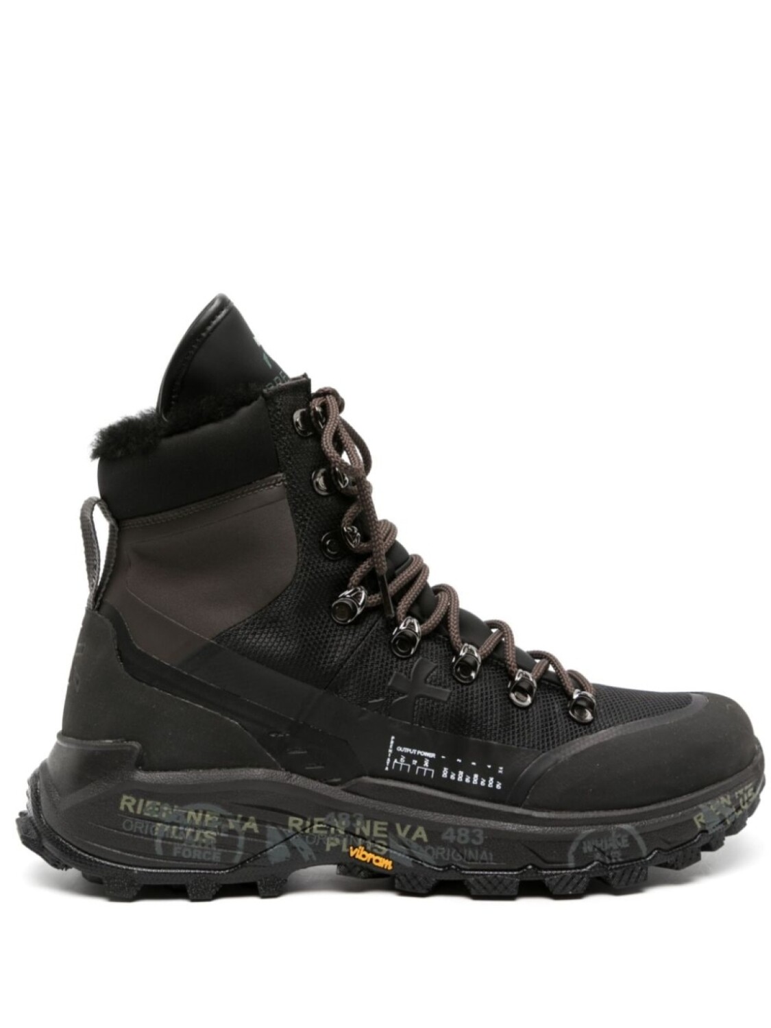

Premiata высокие кроссовки Midtreck 348M, черный