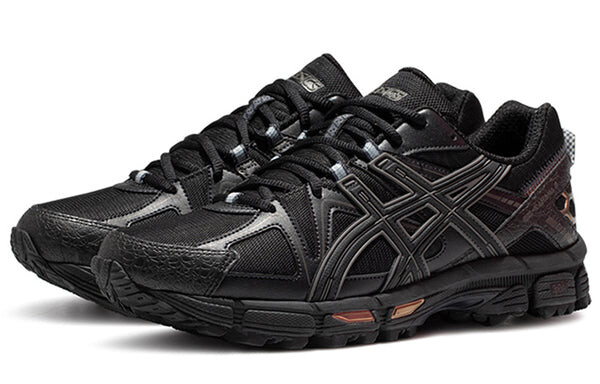 Кроссовки гелевые кахана 8 уютные износостойкие уличные Asics, черный — фото 2