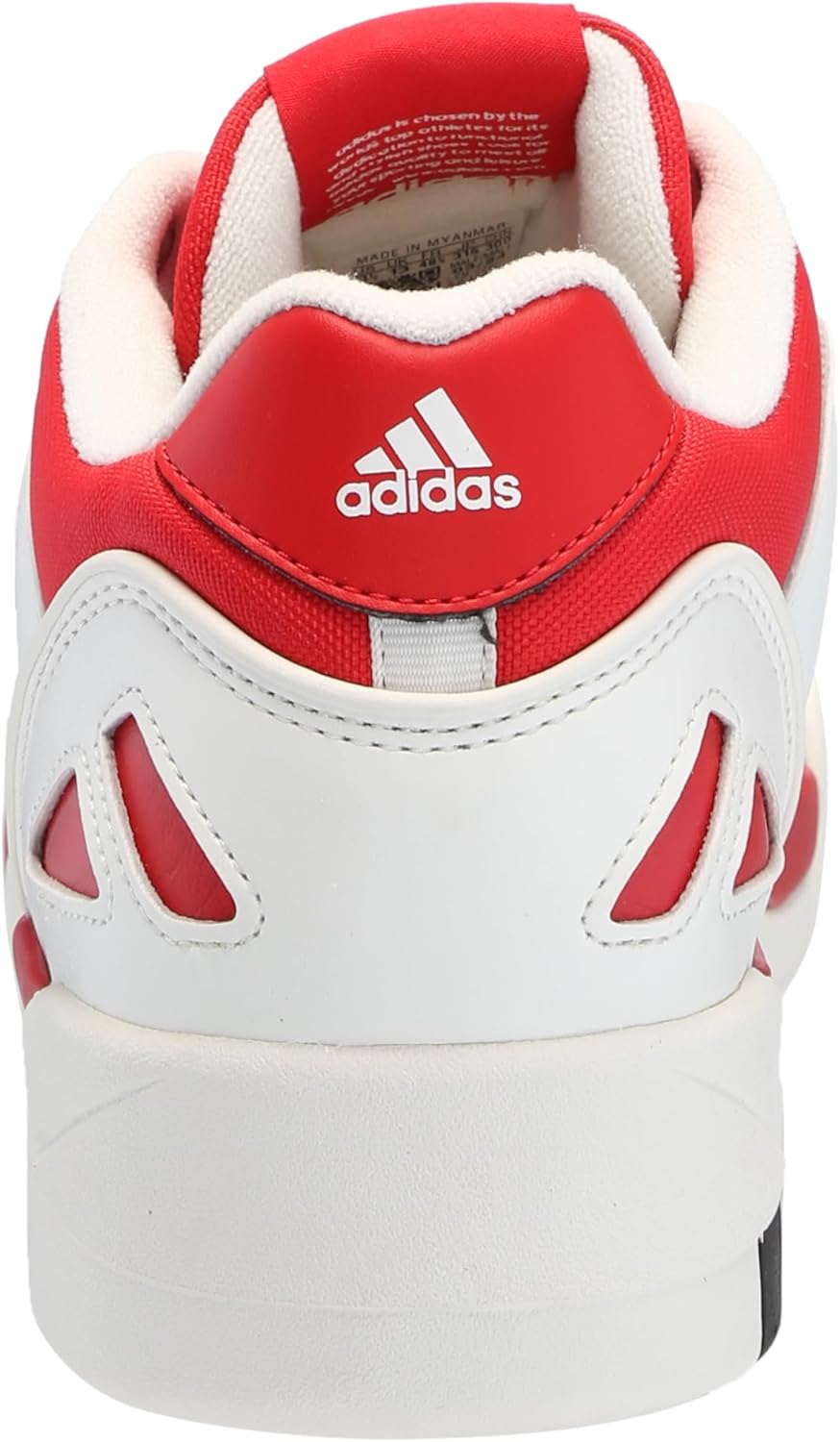 Мужские кроссовки Adidas Midcity Low, белый/черный/красный — фото 3
