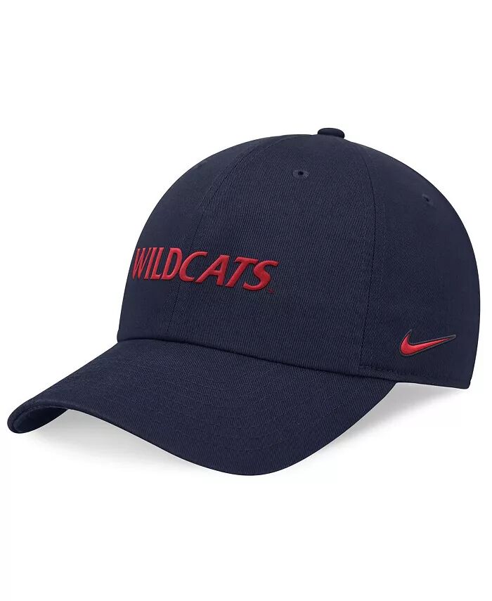 

Мужская темно-синяя регулируемая кепка Arizona Wildcats 2024 On-Field Club Nike, синий