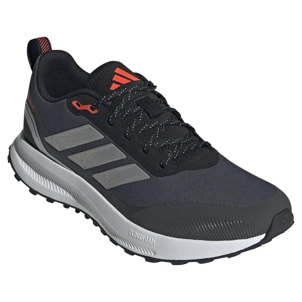 Кроссовки adidas Runfalcon 5 TR для бега по пересеченной местности, черные — фото 4