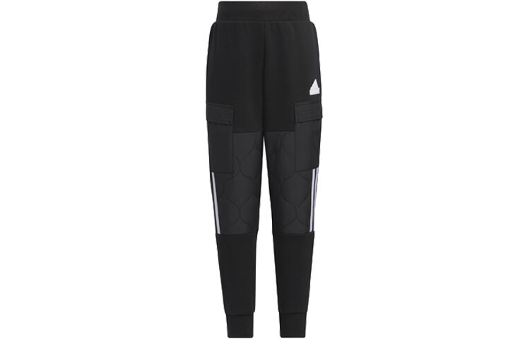 

Детские трикотажные спортивные штаны Adidas, черный