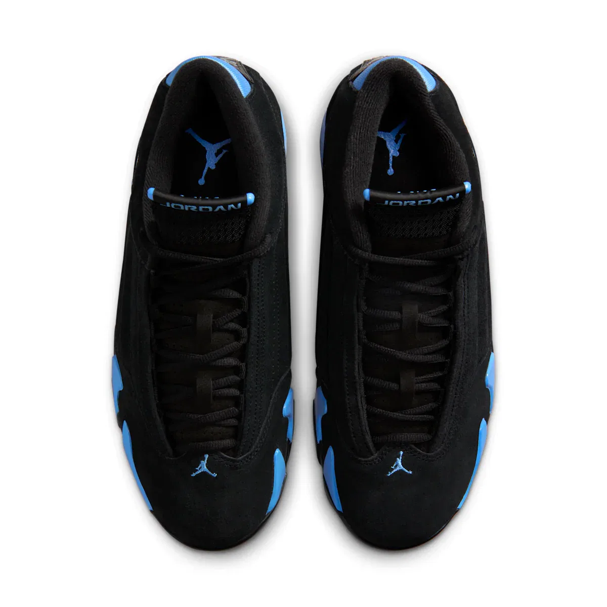 Jordan Мужские кроссовки Air 14 Retro "Black/University Blue" — фото 4