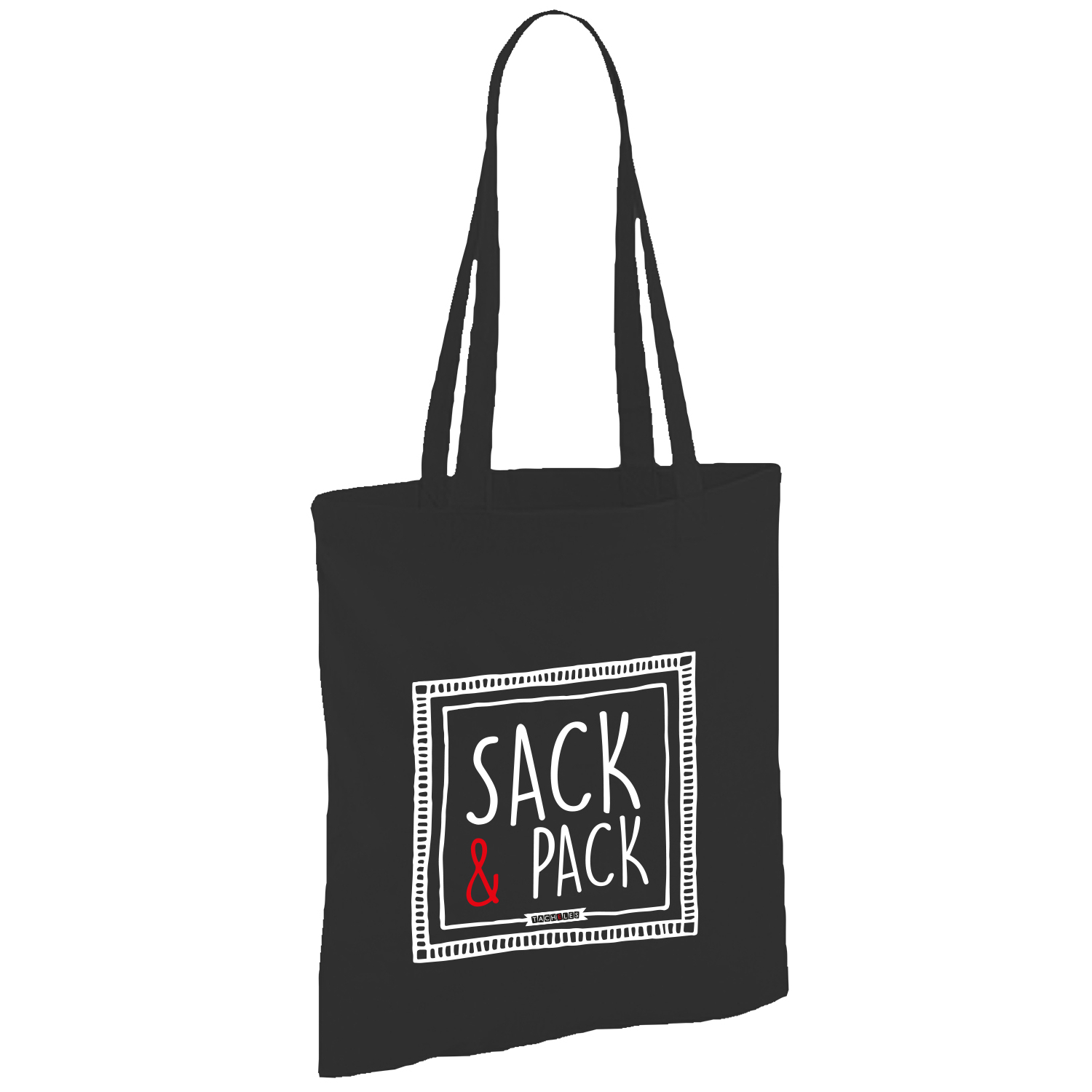 

Сумка шоппер United Labels Tacheles Stoffbeutel Sack und Pack 38 x 41см, разноцветный