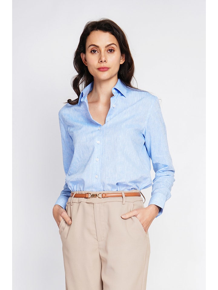 

Рубашка ASSUILI, светло-синий