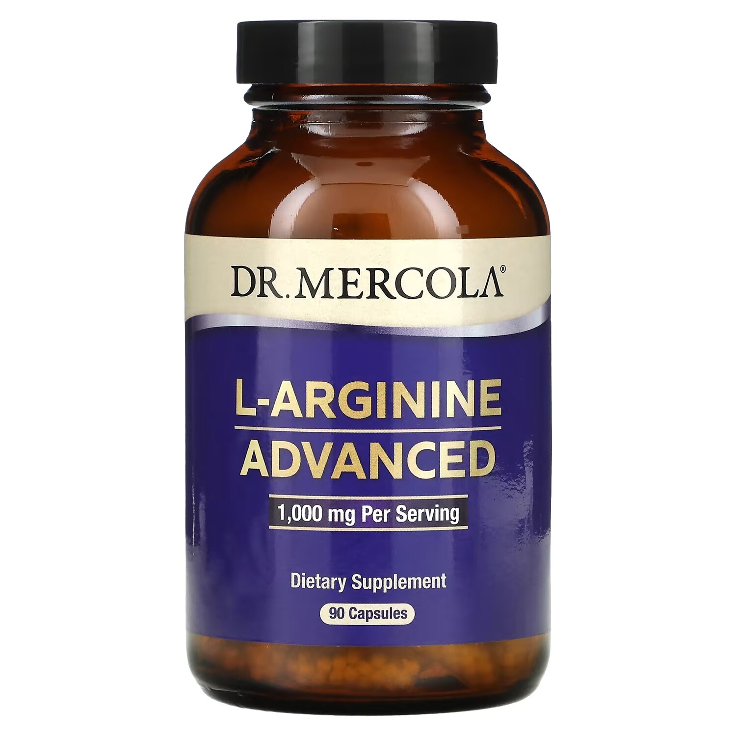 

Dr. Mercola L-Arginine Advanced 1000 мг 90 капсул (333 мг в капсуле)