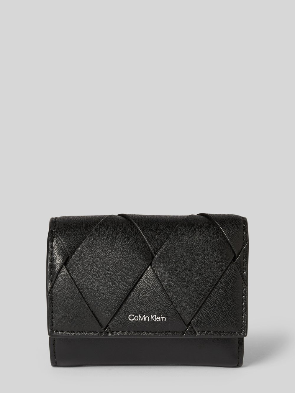 

Кошелек со стегаными швами CK Calvin Klein, черный