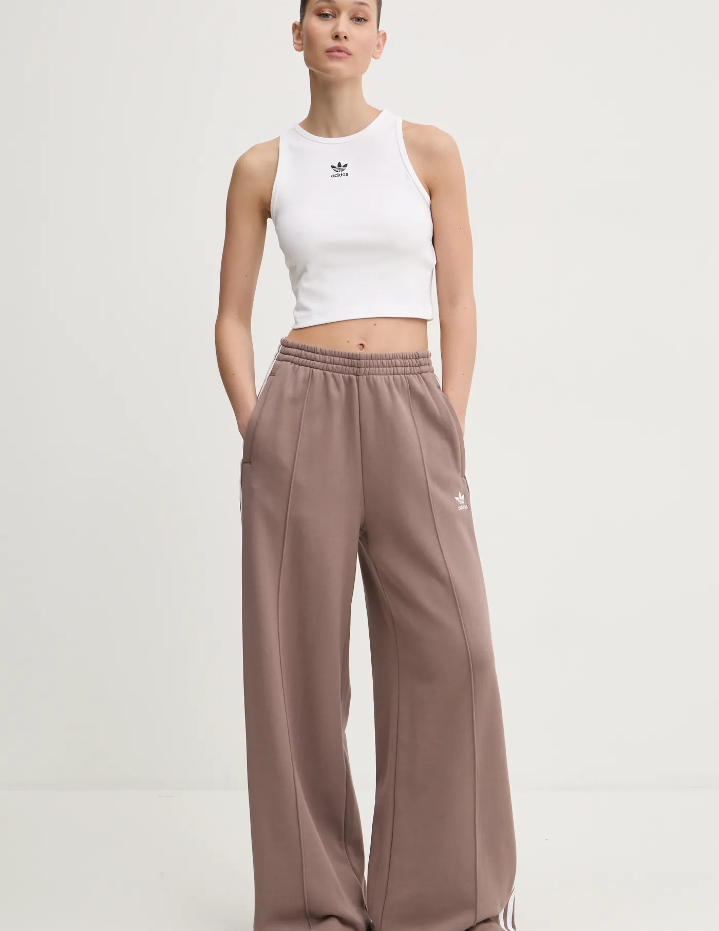 Топ Essential adidas Originals, белый — фото 3