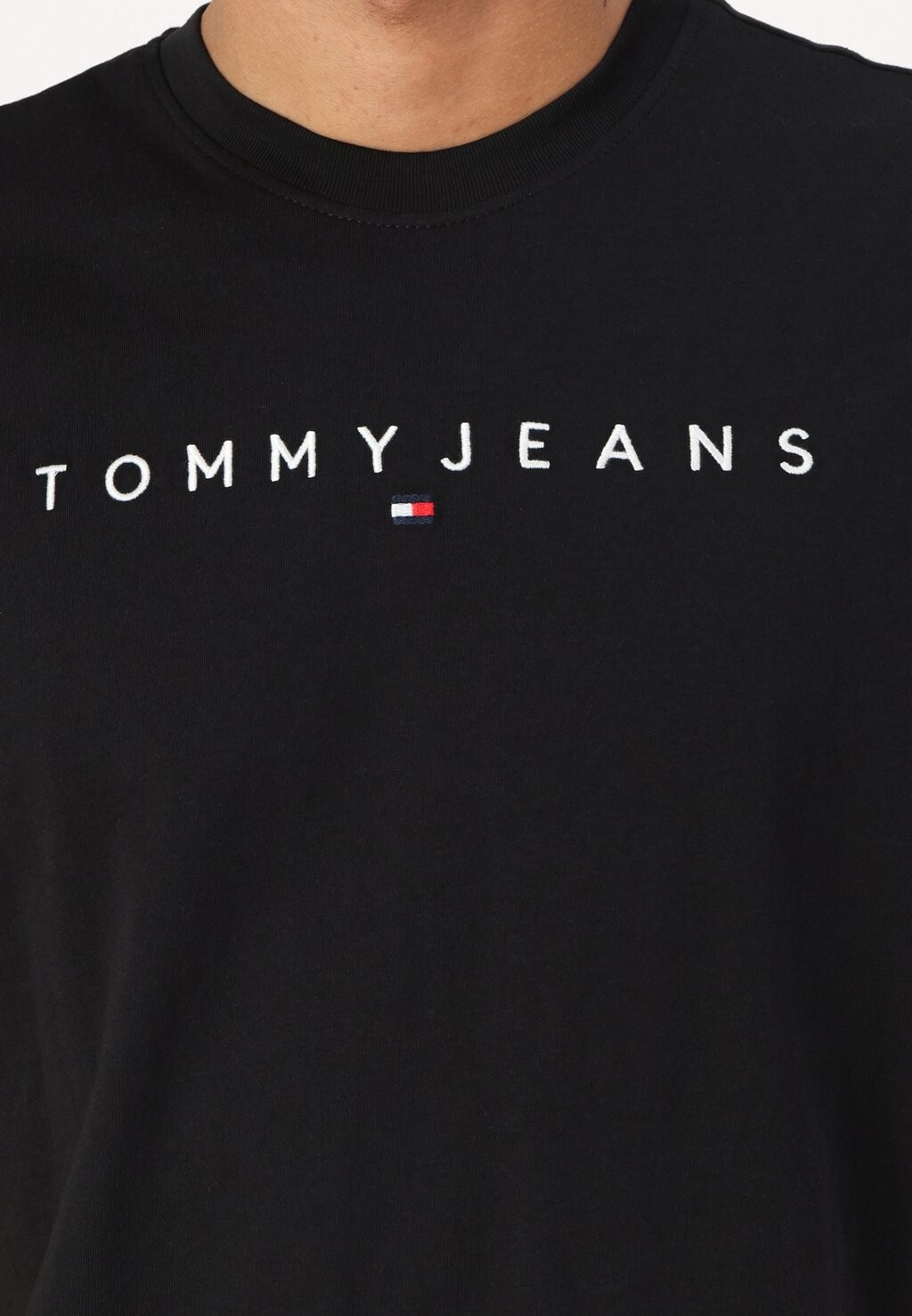

Футболка с принтом LINEAR LOGO TEE Tommy Jeans, черный