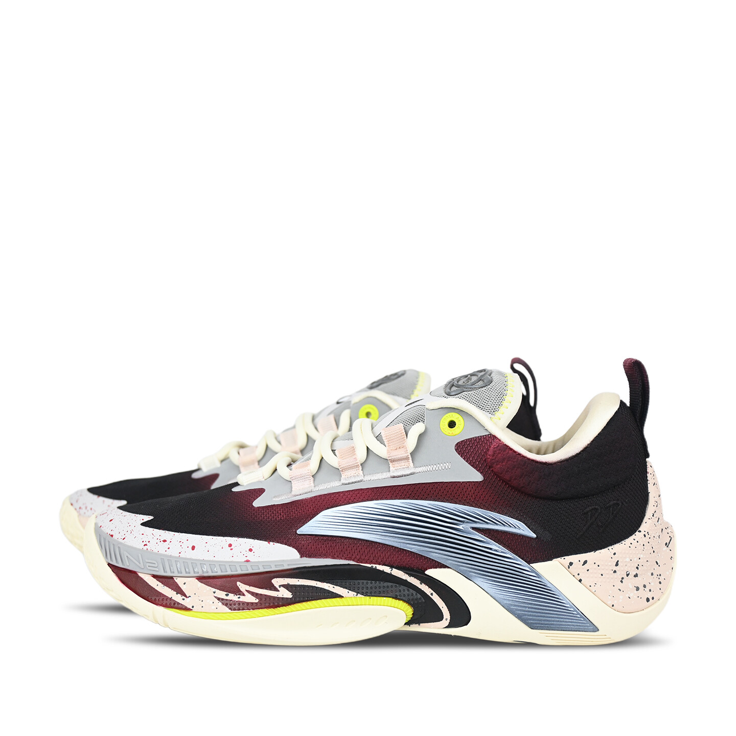 

Баскетбольные кроссовки Moment Basketball Shoes Men Low-Top Black/Red Anta