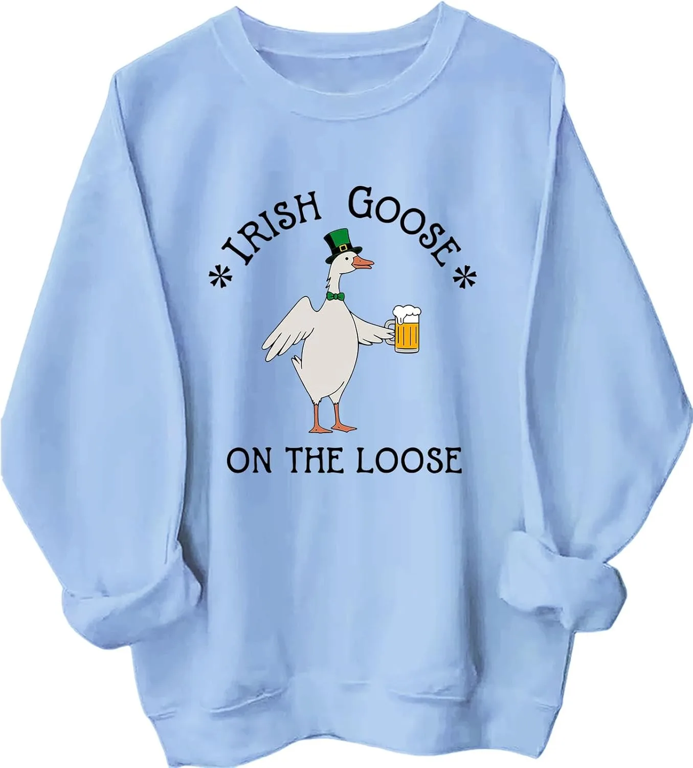 

Толстовка Siily Irish Goose On The Loose с принтом MQZUO