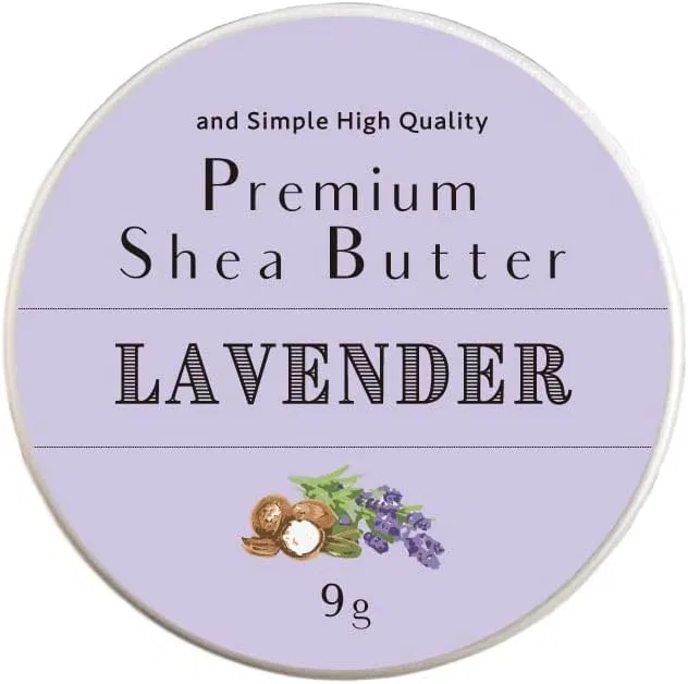Крем для рук Shea Butter Refined Organic Lavender 9g And Simple High Quality