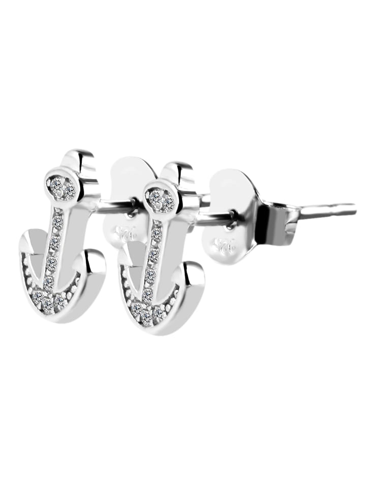 

Adeliás Женские серьги - серьги-гвоздики из серебра 925 пробы с кубическим цирконием в серебряной оправе