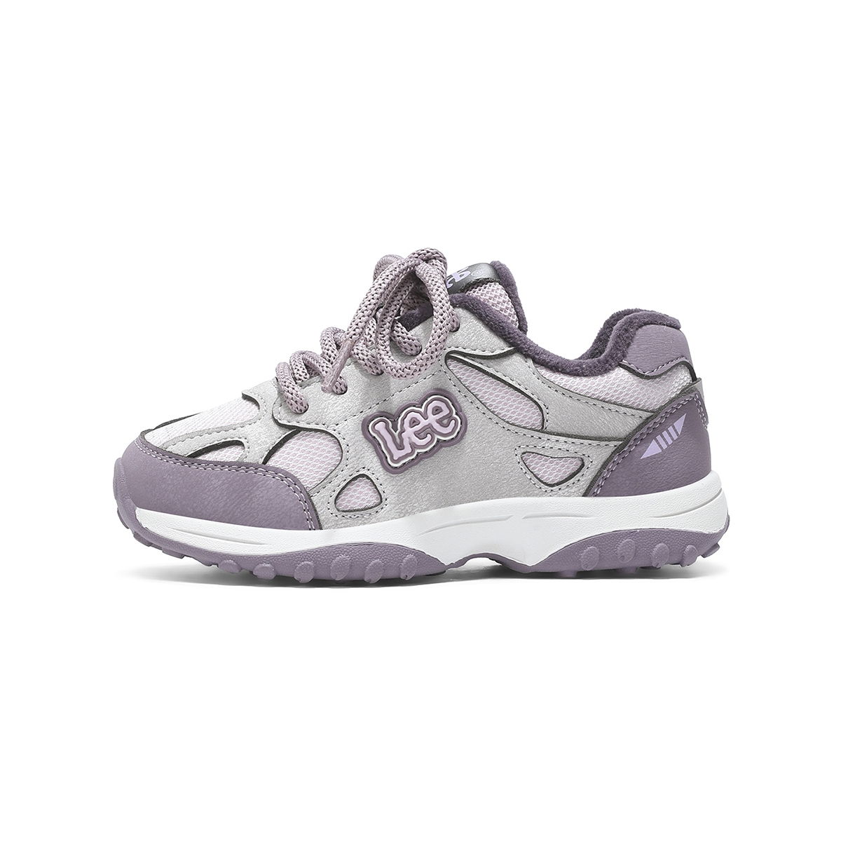 Низкие уличные ботинки Purple Gray Kids' Lee, фиолетовый серый