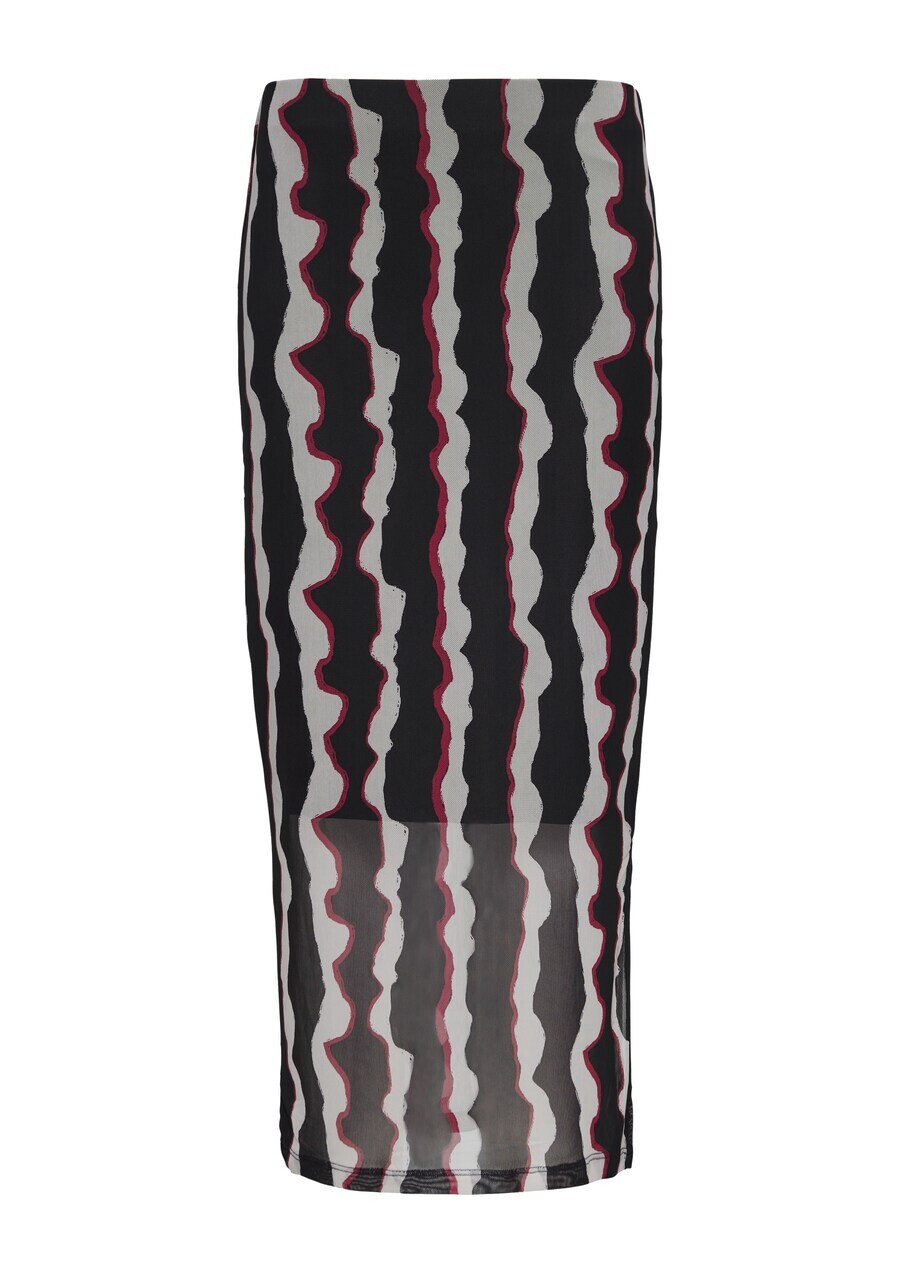 

Юбка миди s.Oliver Skirt, черный