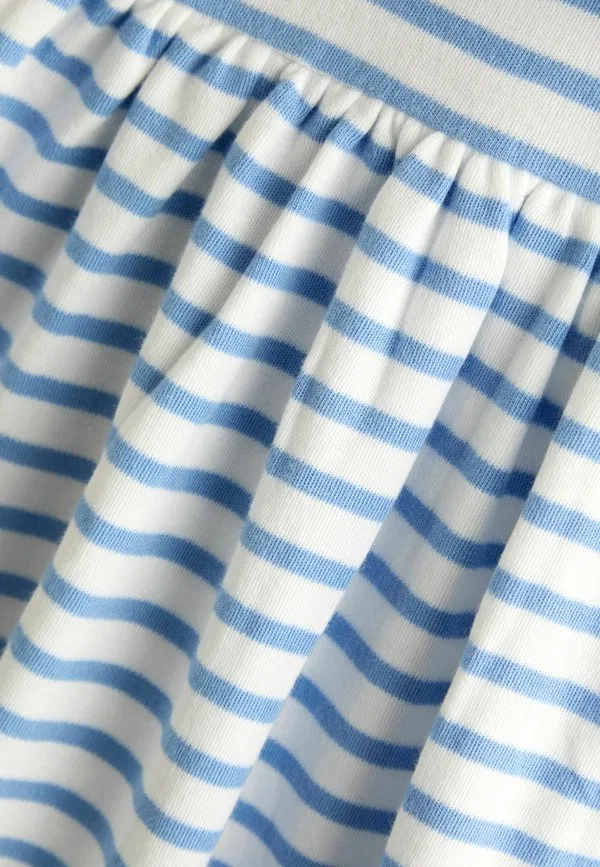 Платье прямого кроя. трикотажное платье Jojo Maman Bébé, Blue — фото 4