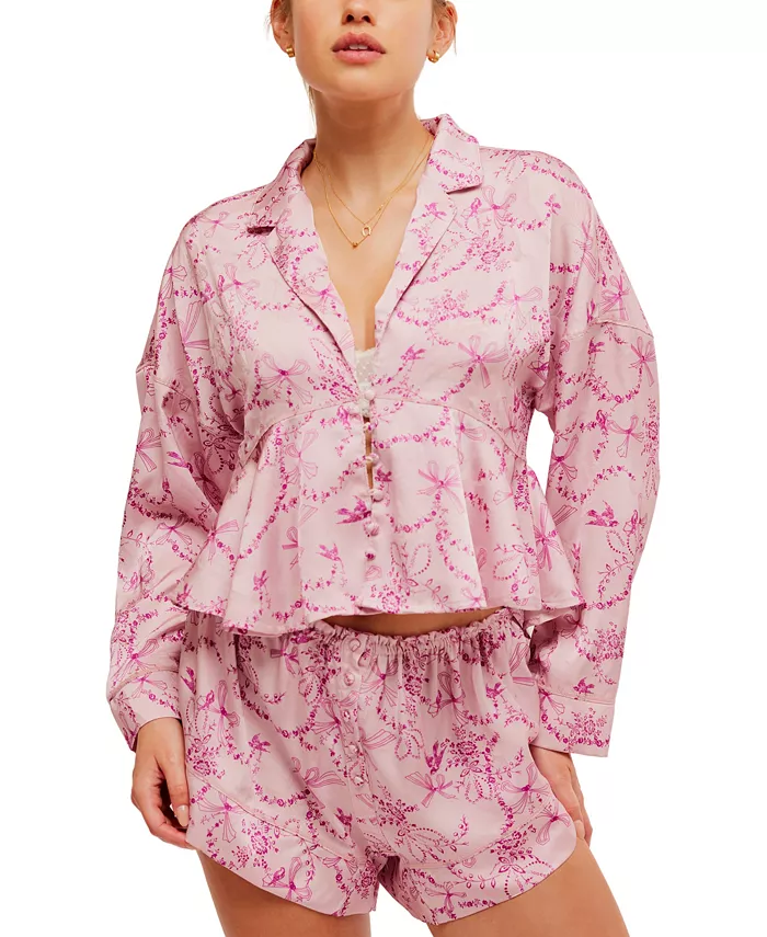 

Женский пижамный комплект Beauty Sleep Free People, розовый