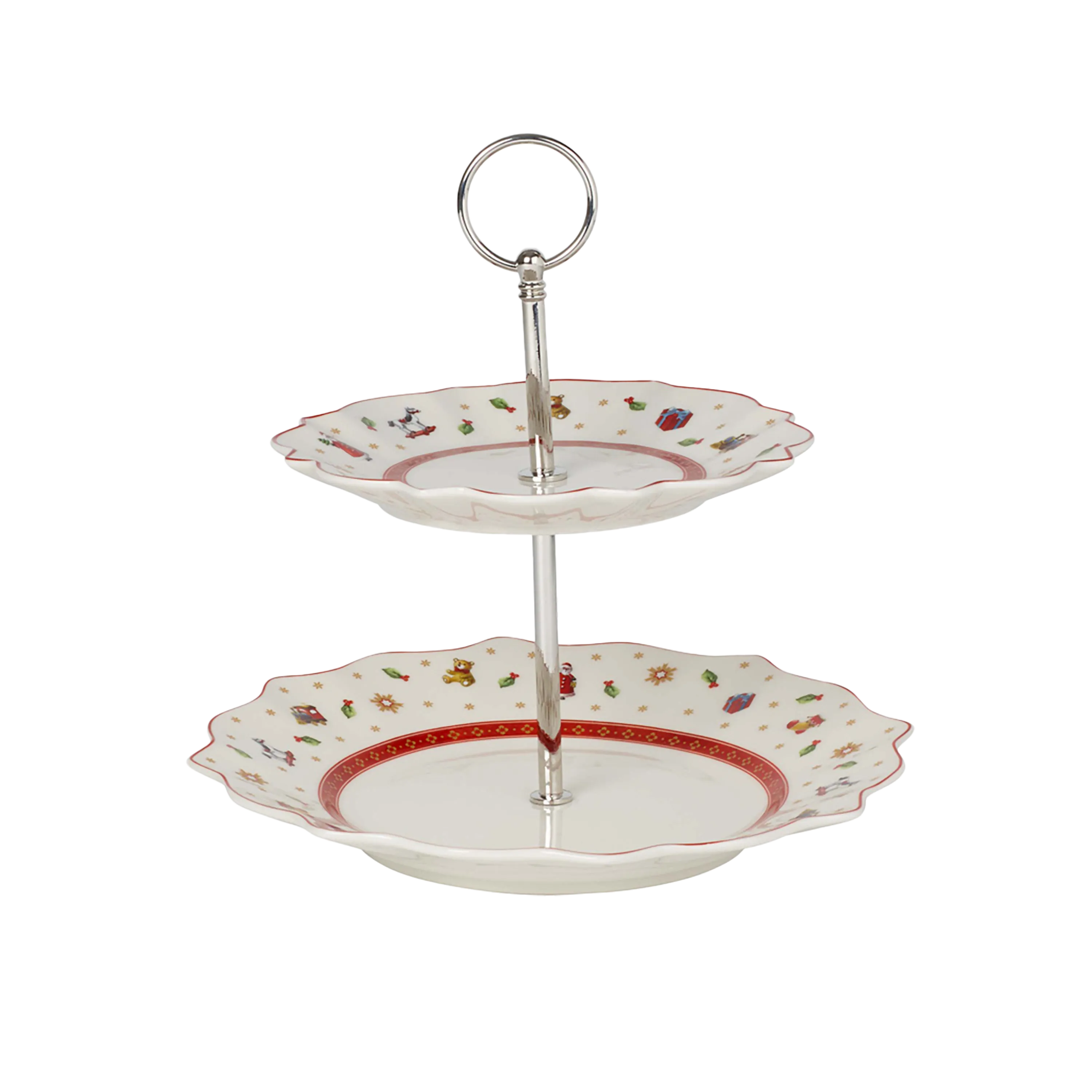 

Подставка для торта Toy's Delight Villeroy & Boch, красно-белый