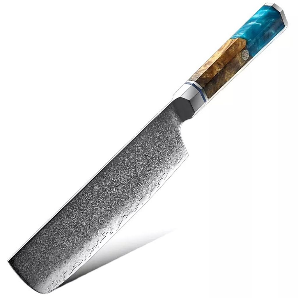 

Дамасский кухонный нож Aomoki - Cleaver KP20195 OEM