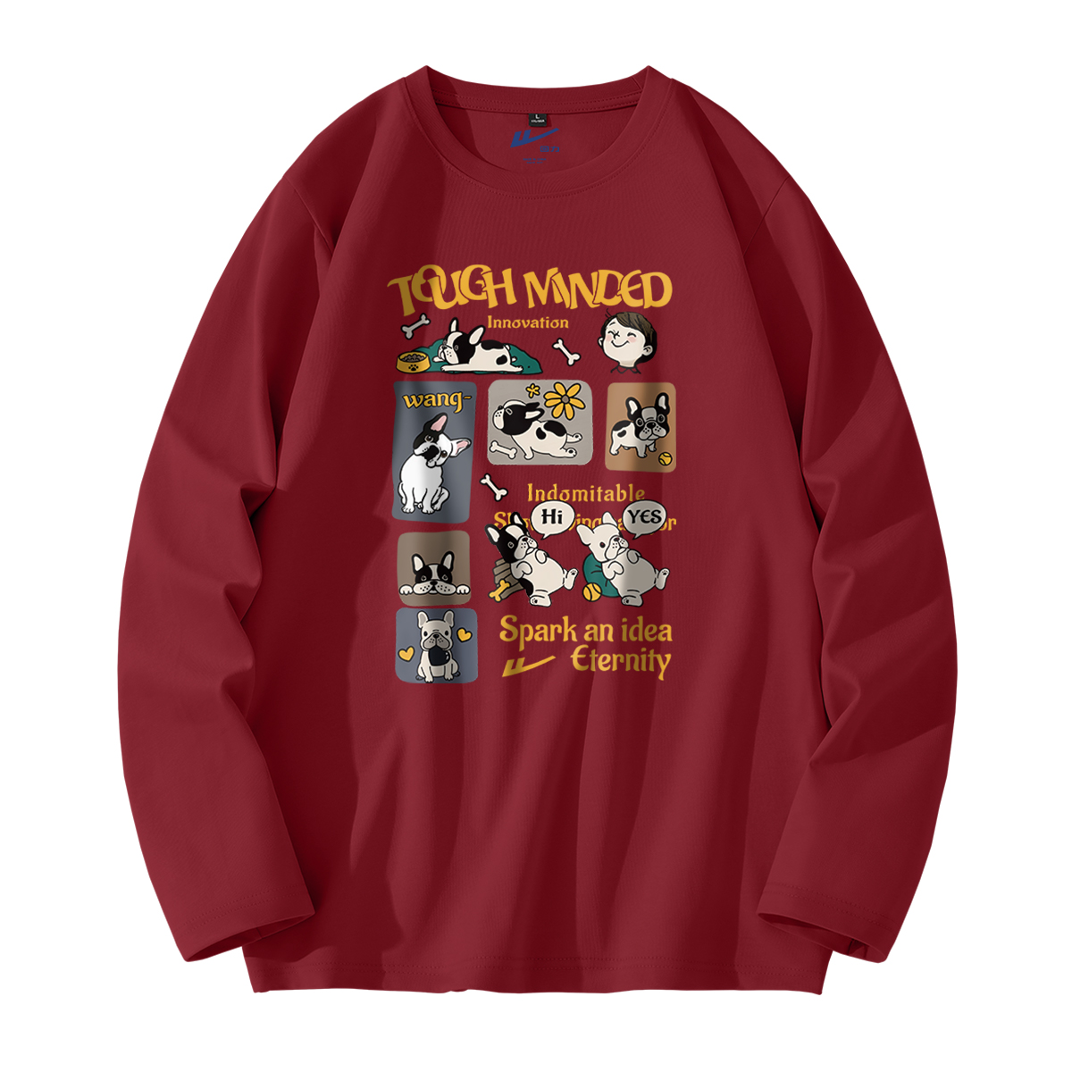 

Футболка мужская WARRIOR, Burgundy