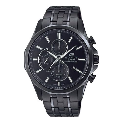 

Часы CASIO Waterproof EDIFICE Sapphire Crystal Mens Black Analog, черный