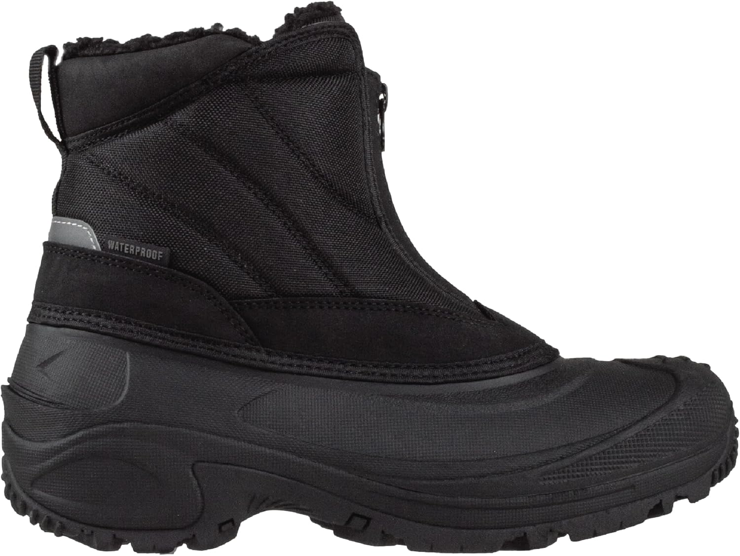 

Мужские зимние ботинки Ice Fields Dale 3 Snow, теплые, с утеплителем, водонепроницаемые, с передней молнией, черный