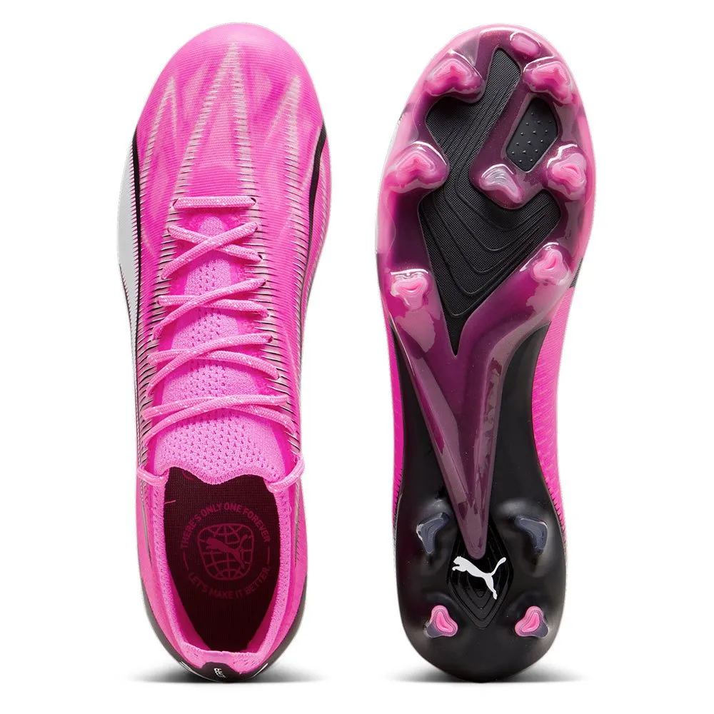 Футбольные бутсы Puma Ultra Ultimate FG/AG Ws, розовый — фото 2
